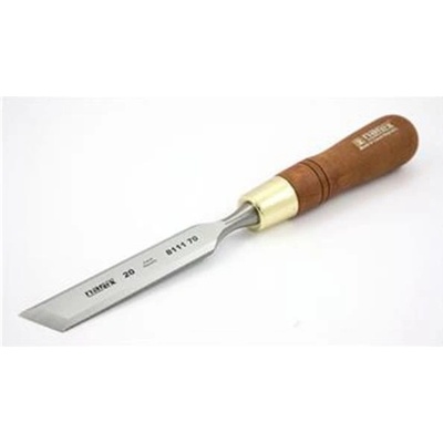 Narex Bystřice 811170 - Dláto ploché šikmé Levé 20,0x132x277mm Mn-Cr ocel 59HRc, dřevěná rukojeť
