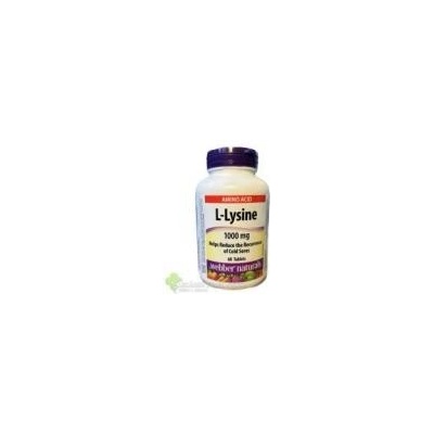 Webber L-Lysine 1000mg 100 tabliet