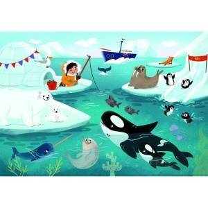 Clementoni Puzzle 2x60 Super Color Life at Sea