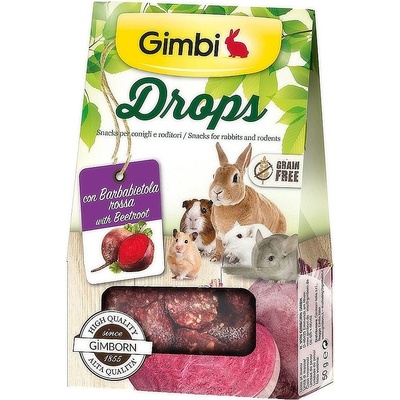 Gimborn Drops Hlodavec s cervenou repou 50 g – Hledejceny.cz