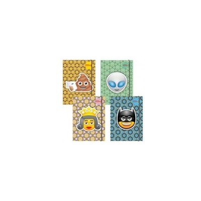 Папка с ластик А4 Mmoji