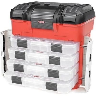 Team Corally Přepravní plastový kufr Pit Car se 4 šuplíky a pěnovou. vložkou