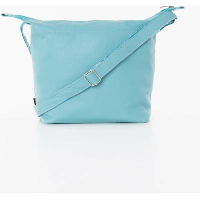 Trendbag Estónsky Ateliér AGLEA kožená kabelka SUVI svetlomodrá