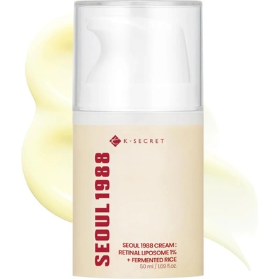 Ksecret Seoul 1988 cream Retinal Liposome 1% + Fermented Rice omladzujúci krém s retinalom 50 ml
