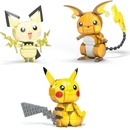 Mattel Pokémon Mega Construx Pichu Pikachu a Raichu