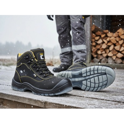 CERVA BLACK KNIGHT TPU MF WINTER S3 obuv černá