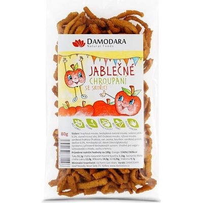 Damodara Jablkové chrumkanie so škoricou 80 g