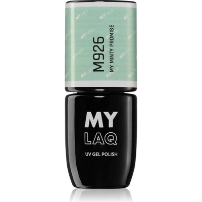 MylaQ UV Gel Polish My Promise гел лак за нокти цвят My Minty Promise 5ml