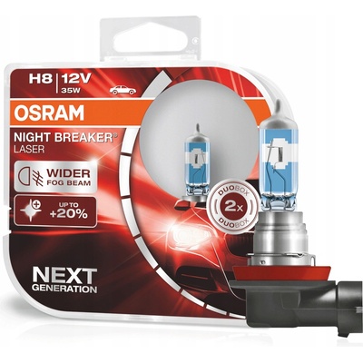 Osram Night Breaker Laser GEN2 H8 PGJ19-1 12V 35W