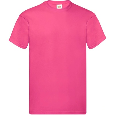 Fruit of the Loom triko pánské Original T růžové