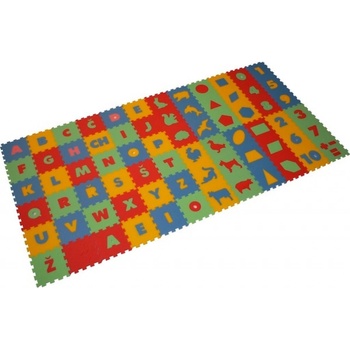 Malý Génius 200200 Pěnový koberec 72 mix 4 barev 8mm