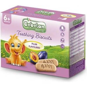 Bebelan Бебешки бишкоти Bebelan Baby Biscuits - Със слива (8008533720022) - baby