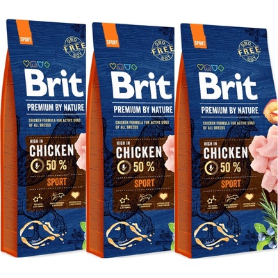 Brit Premium by Nature Sport 3 x 15 kg