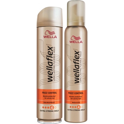 Wellaflex Frizz Control lak na vlasy Extra Strong 250 ml