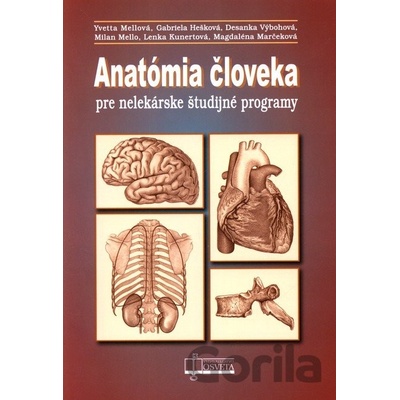 Anatómia človeka pre nelekárske študijné programy - Yvetta Mellová, Gabriela Hešková, Desanka Výbohová, Milan Mello, Lenka Kunertová, Magdaléna Marčeková