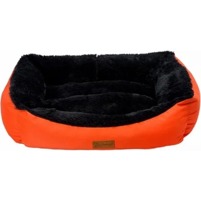 DUBEX JELLYBEAN - Small - меко правоъгълно легло, 50 x 38 x 19 см - оранжево - черно, Турция - 51105