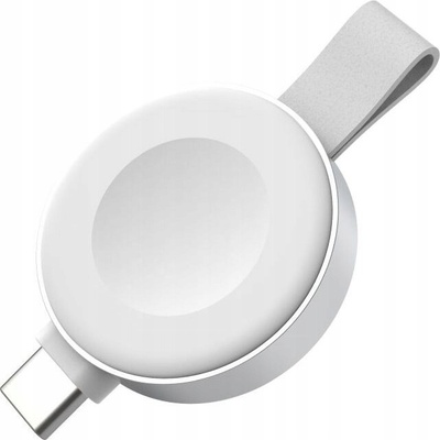 Fixed Orb 2 nabíjací USB-C adaptér pre Apple Watch s podporou rýchlonabíjania, biely FIXORB2-WH