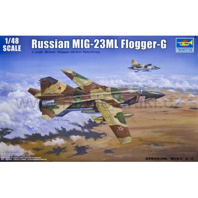 Trumpeter slepovací model Russian MIG 23ML Flogger G 1:48