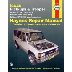 Isuzu Trooper and Pick-up (81-93) Automotive Repair Manual (ISBN: 9781563920332)