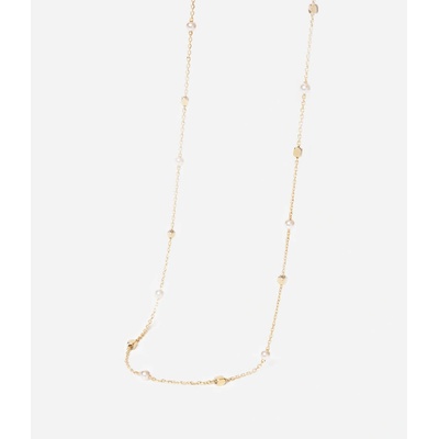 ZAG Bijoux Oceľová retiazka s perličkami SNS27660-01SEL