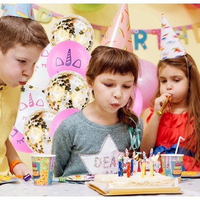 DAALO Nafukovací balónky jednorožec