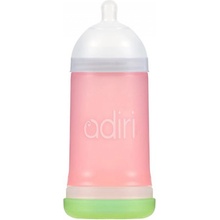 Adiri dojčenská fľaša Medium Pink 281 ml
