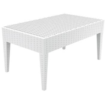 Horecano SI-Маса ратан за шезлонг 92х53хh45cm. "MIAMI" БЯЛА (855) (014217)