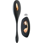 XouXou Vibrating E-Stim RC Love Ball Black