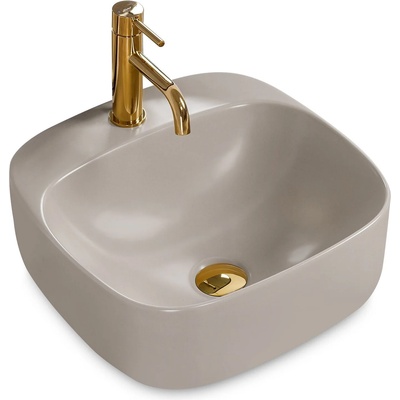 Rea Умивалник за плот Rea Luiza 42 Light Grey MAT (REA-U9610)