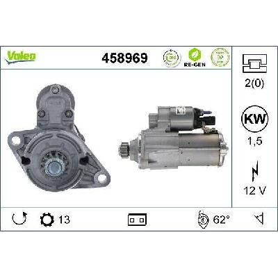 Startér VALEO 458969