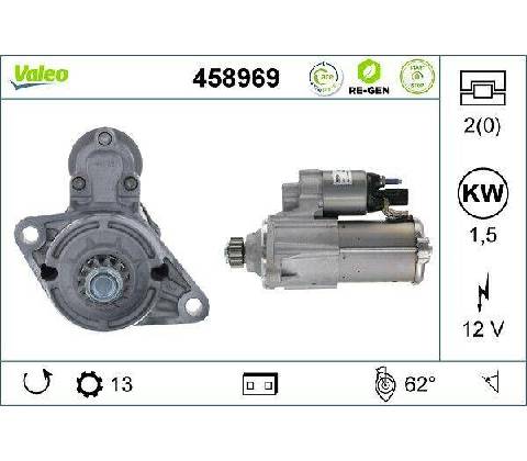 Startér VALEO 458969