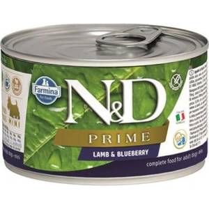FARMINA КОНСЕРВА N&D DOG PRIME LAMB & BLUEBERRY 140g (L4-40009)