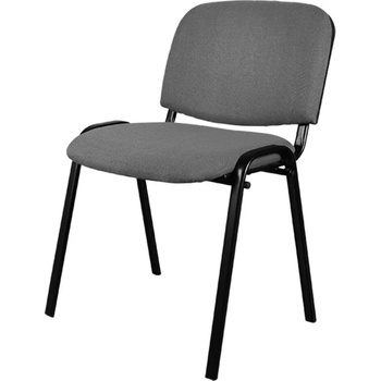 Bittel Посетителски стол Carmen 1130 LUX, дамаска, прахово боядисан, сив