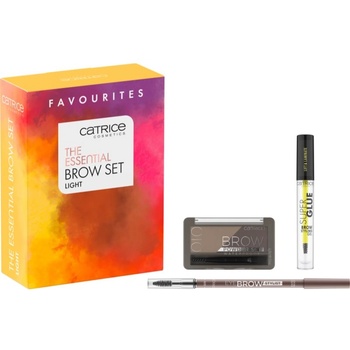 Catrice The Essential Brow комплект за вежди цвят Light