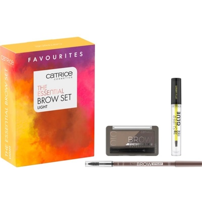 Catrice The Essential Brow комплект за вежди цвят Light
