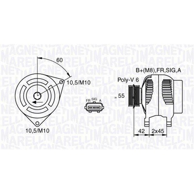 generátor MAGNETI MARELLI 063377416010