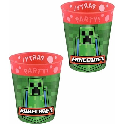Godan Téglik plastový opakovane použiteľný Minecraft Mojang 250 ml