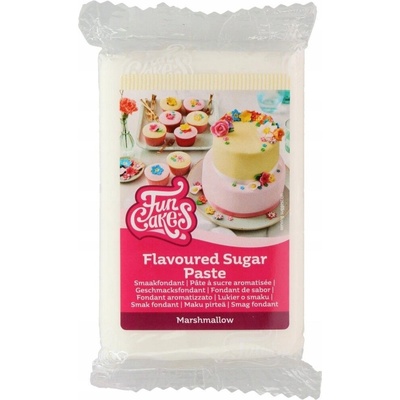 FunCakes bílý rolovaný Fondant Marshmallow 250 g – Zboží Dáma