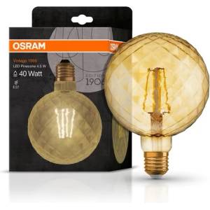 OSRAM Led КРУШКА osram vintage 1906 cl pinecon 4.5w e27 fil gold 2500k (20240138)
