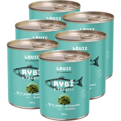Louie Rybie s riasami 6 x 800 g