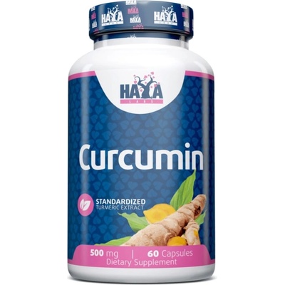 Haya Labs Curcumin, 500 mg, 60 капсули, Haya Labs