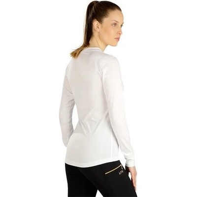 Litex Dámské triko s dlouhým rukávem bílé – Zboží Dáma