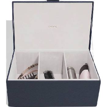 Stackers Кутия за съхранение Stackers Pebble 3 отделения морскосиня (75643)