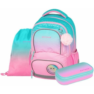 Školní set 3ks OXY NEXT Ombre Pink