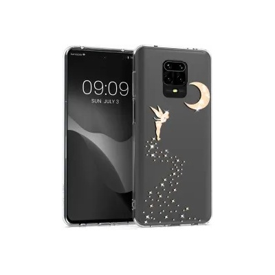 kwmobile Прозрачен калъф с дизайн фея за Xiaomi Redmi Note 9S / 9 Pro / 9 Pro Max - розов