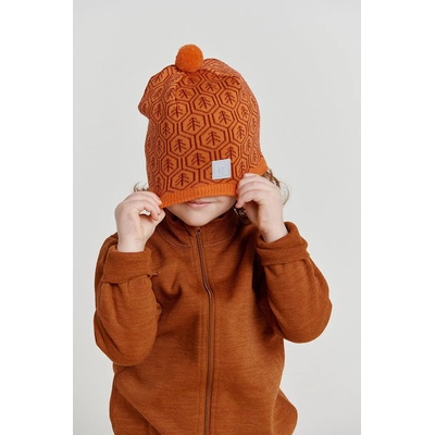Reima Детска шапка Reima в оранжево от вълна (5300020A)