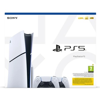 Image 1 of Sony PlayStation 5 (PS5) Slim + Extra DualSense Controller