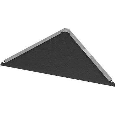 Prefa Falcovaná šablona 290 x 290 Okapová šablona stucco P.10 břidlicově šedá