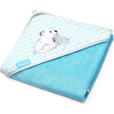 Babyono Хавлия за баня Babyono - Бамбук, 100 х 100 cm, 346/02, синя (5901435408551)
