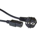 ACT Захранващ кабел ACT AK5145, от Schuko(м) към IEC 60320 C13(м), 0.5m, черен (AK5145)